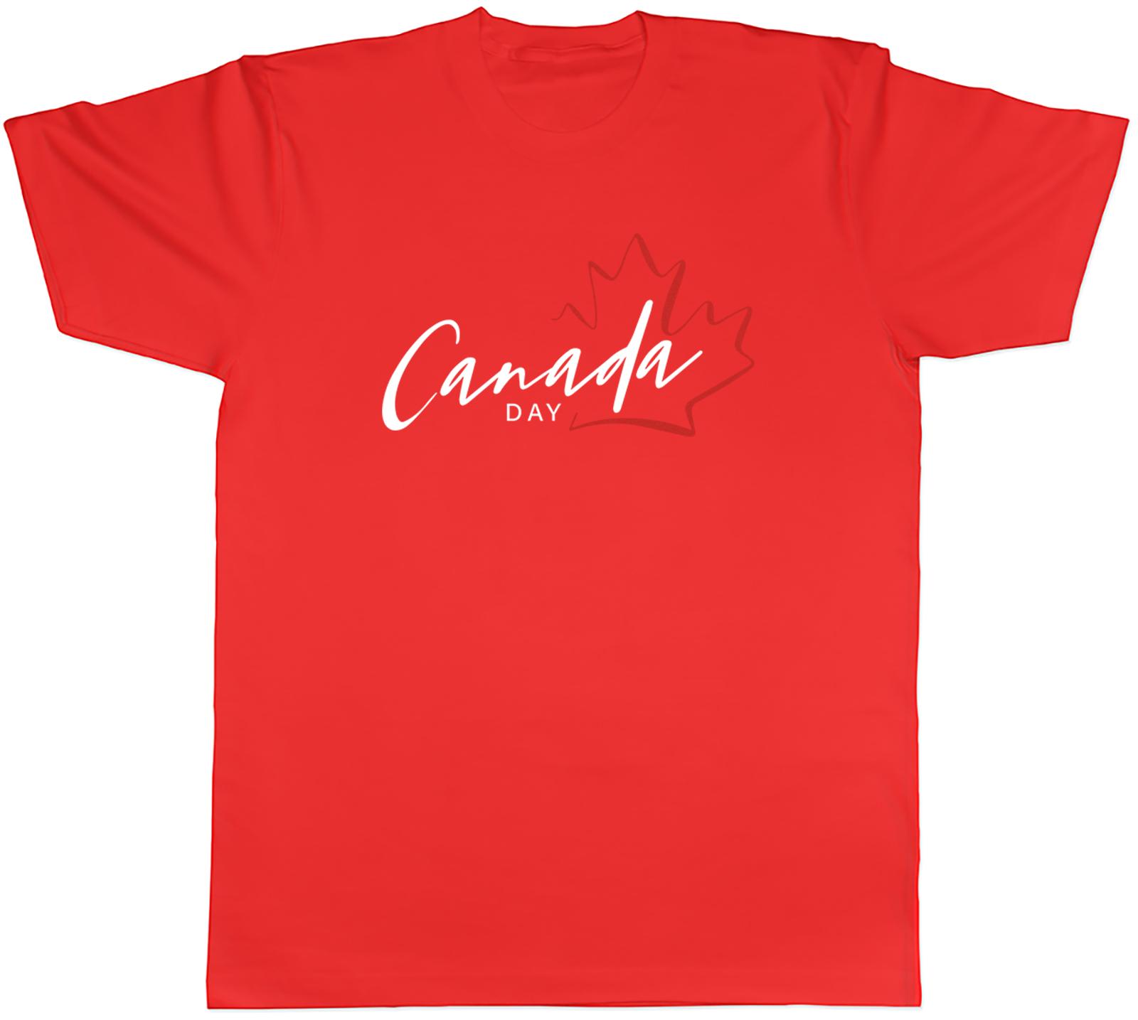 Canada Day Unisexs TShirt Maple Leaf Canadian Celebration Tee Gift S