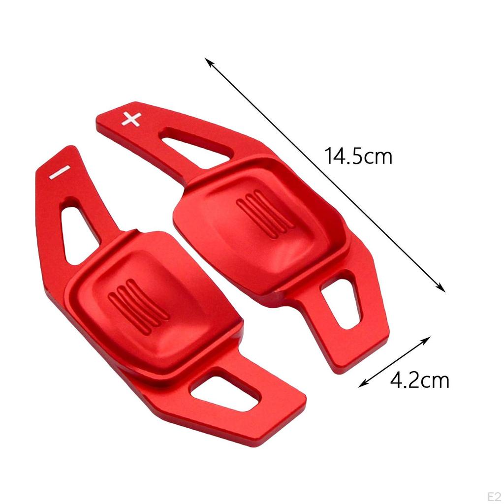 2 Pezzi Palette del Cambio al Volante in Lega di Alluminio per Phaeton Golf 8 cc Ricambi Riparazione