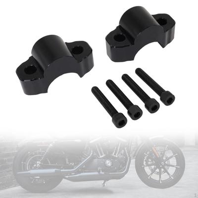 2x Podwyższenia kierownicy motocykla Części zamienne czarne do XT700Z