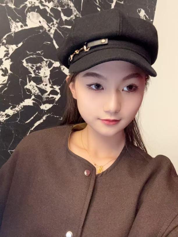 Women's Octagonal Sun Protection Beret - Trendy, Stylish, Versatile Hat for Spring/Summer, Logo Customizable
