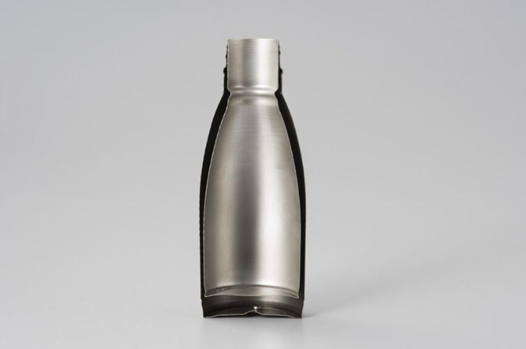 Select Water Bottle Set Stainless Steel PET Bottle Double Layer Mug Double Layer Set Bottle Mug 350ml J-kitchens (Vacuum Structure) & (Hollow