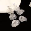 European and American Personalized Metal Fringed Earrings Niche Simple Long Stud Earrings High-end Light Luxury Earrings Women