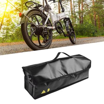 E-Bike Akku Tasche Feuerfeste Akku Tasche Große Kapazität Lithium Akku Aufbewahrungstasche Akku Transporttasche zur Aufbewahrung Transport