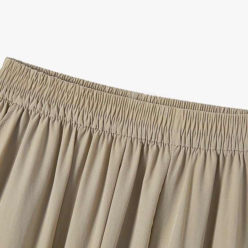 Women's High-Waist A-Line Midi Skirt