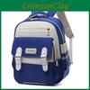 Unisex Lightweight Student Backpack With Large Capacity And Letter Decoration