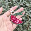 Trendy Watermelon Key Pendant Portable and Sturdy Elegant Designs Keys Decoration for Everyday Use Stylish Outfits
