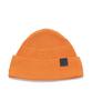 Bulls One Faux Leather Logo Patched Watch Cap Orange
