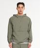 Lazybee Camp Multisport Running Windbreaker Anorak Hooded Zip-Up Jacket Top M Khaki