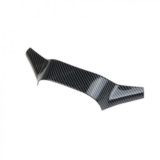 Carbon Fiber Interior Steering Wheel Cover Trim For Honda CR-V CRV 2023 2024