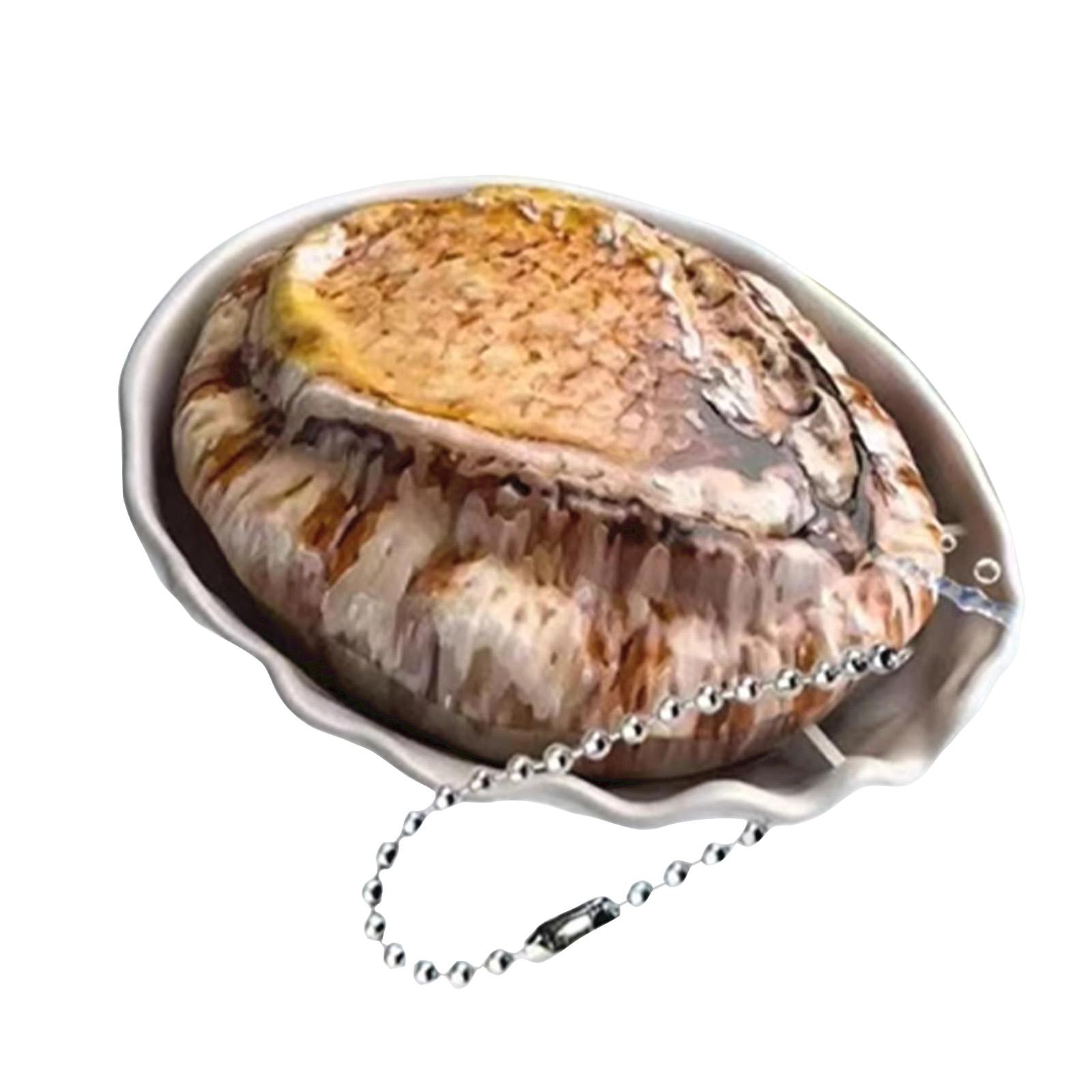 

Realistic Shell Water Spray Toy with Chain Portable Miniature Water Sprinkler Outdoor Indoor Use Beach Pool Accessory One Size