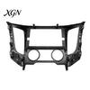 Dashboard Console Trim Adapter 9 Inch Car Radio Fascia Frame for TRITON 2015, Navigation Panel Custom Fit Interface Manual/Auto AC, Stereo Install