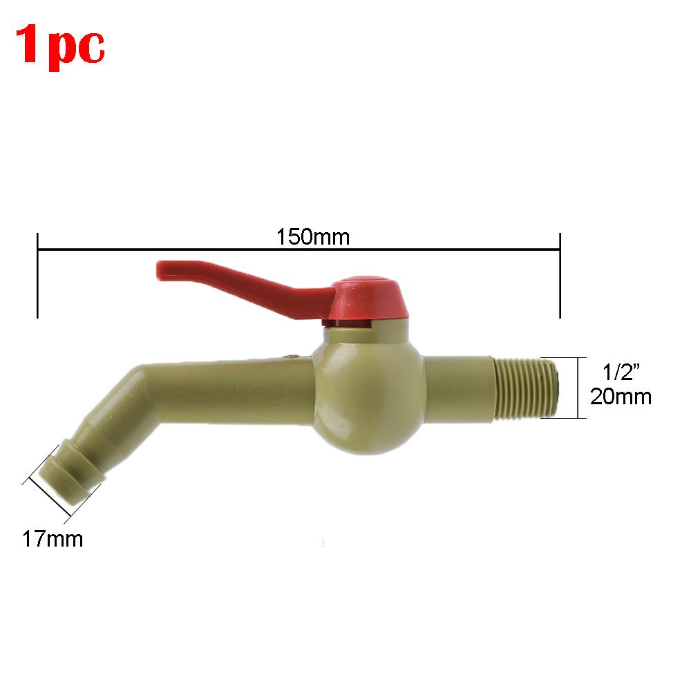 Garden Tank Faucet Filter Press S60X6 IBC Water Box Adapter Lengthen Connector Valve Sturdy Plastic Tap Hose Sludge Treatment