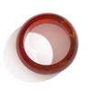 Translucent Acrylic Wide Bangle Bracelet - Glossy Resin Fashion for Women