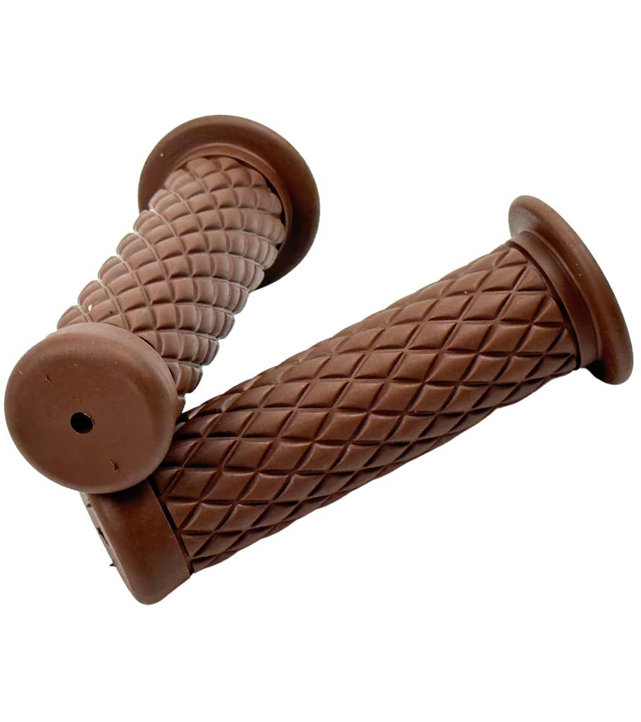 HTharros Bike Handle Grip, 0.9 inches (22.2 mm), Universal Handle Grip, Replacement, Rubber, Dress-Up