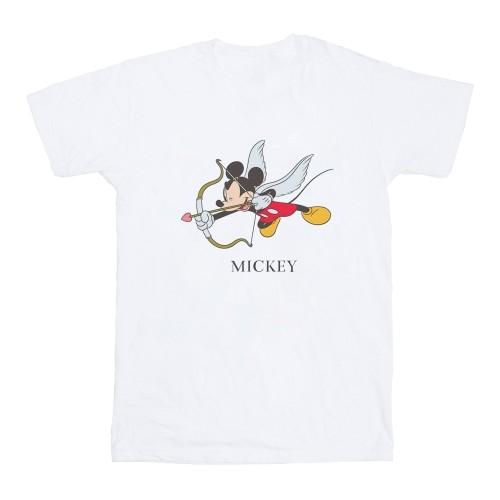 Disney Mens Mickey Mouse Love Cherub T-Shirt