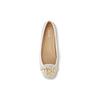 Michael Kors MK Logo Slip-On Mode Freizeit Schuhe Damen Sneaker Vanille-Weiß 49T8FUFR1B150