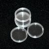 100pcs Coin Box 27mm Capsules Case Clear Collectible Collection Container Display Organizer Storage Accessories
