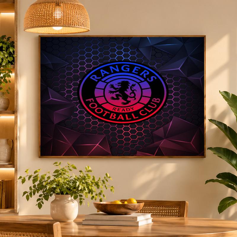 5D Diamond Painting Rangers FC DIY Full Drill Diamond Art Kit Home Decoration