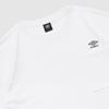 UMBRO Pocket Cotton Long Sleeve T-Shirt White Ur121Crl11