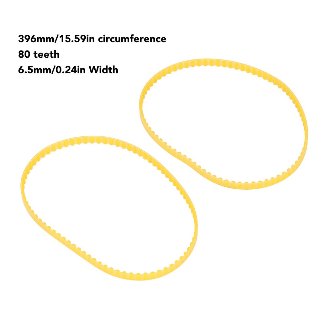 2PCS Pool Cleaner Drive Belts Replacement PU Wear Resistance for Aquabot Parts 3302A3302PK