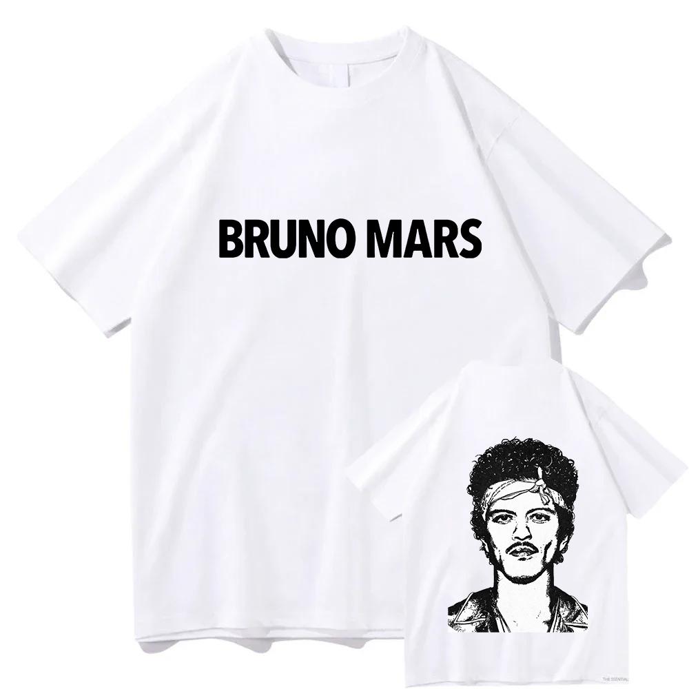 Bruno Mars The RoUnisextic Tour 2026 Tričko Krátký rukáv Bavlna Dámské Mám chuť na Trička Ležérní Volné Unisex Trička Vrcholy Trička