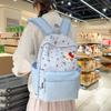 Schoolbag New Japanese Cute Cartoon Backpack Girl Junior High School Primary School Large Capacity Commuting Light Schoolbag Student Backpack