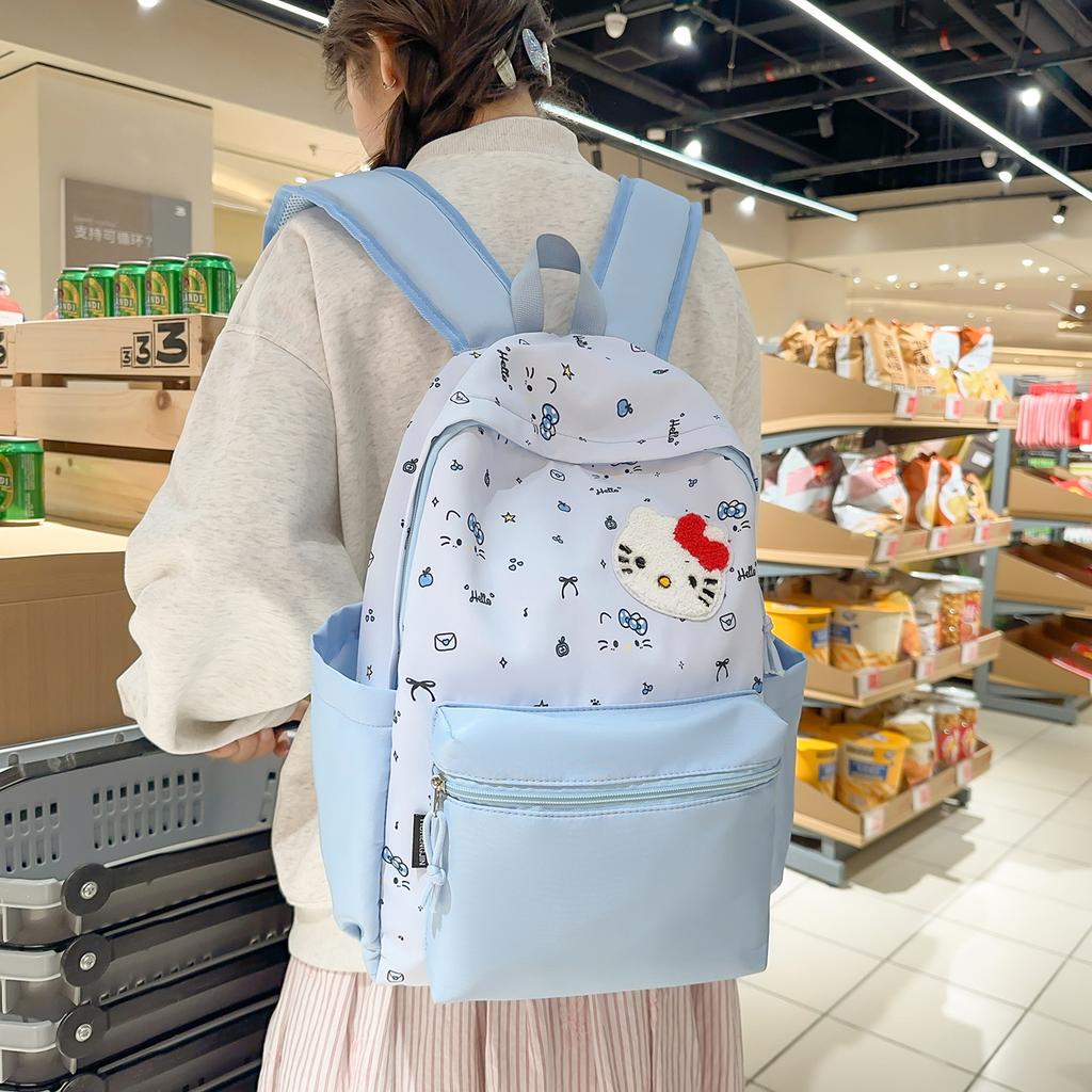 Schoolbag New Japanese Cute Cartoon Backpack Girl Junior High School Primary School Large Capacity Commuting Light Schoolbag Student Backpack
