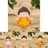 Adorable Resin Blessing Buddha Car Ornament For Home And Office Desk Decoration