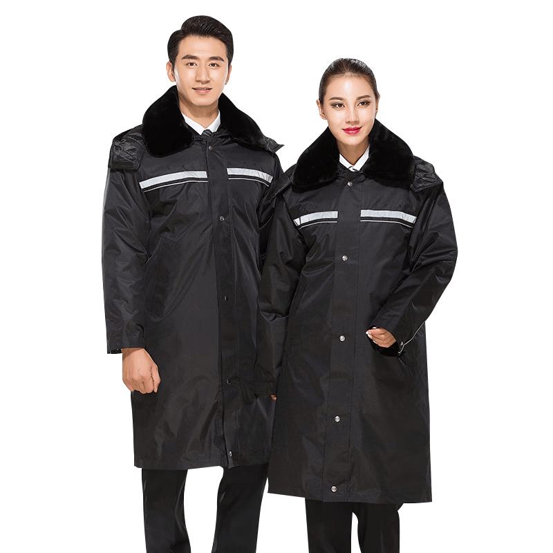 Naidian Men's Extended Security Winter Work Coat