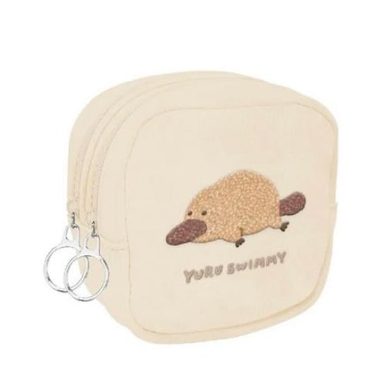 

Мини-кошелек с двойной молнией Yuru Swimmy Kamonohashi