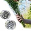 2Pcs Transparent Spiral Ikebana Stem Holder For Vases Flower Stem Fixing Bouquet Twister Arrangement Diy Flower Arranging Tool