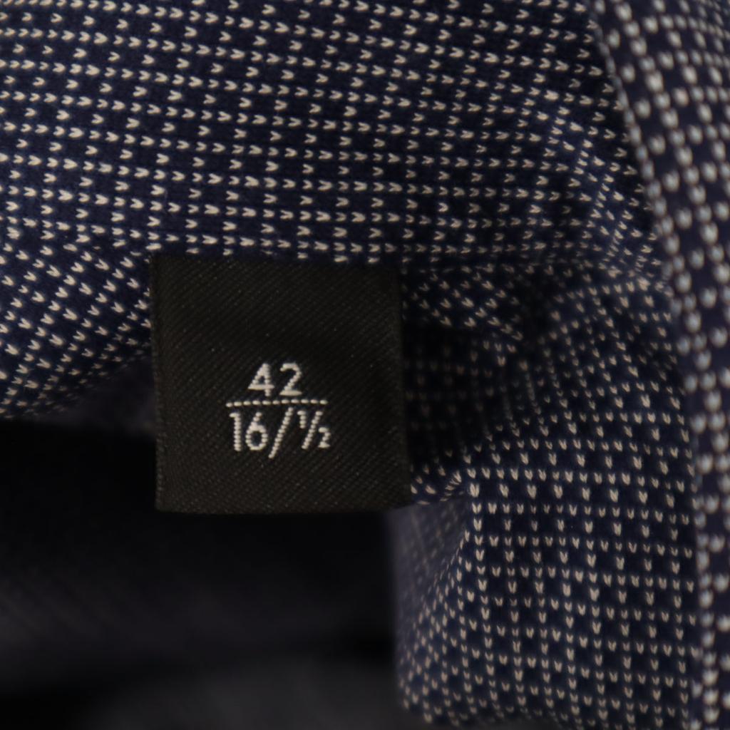 Emporio Armani Overall Handle Long Sleeve Hidden Button Down Shirt 42 Men's Used