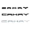 New Glossy Black Silver ABS Adhesive Emblem for Car Body, Rear Letter Decal for Toyota CAMRY