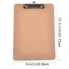 10pcs A4 Fiberboard Clipboards with Clamps - Durable Writing Pad Boards for Students, School and Office Supplies