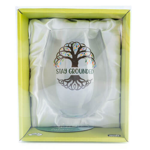 Tallulah Wellness Stemless Glass (Tree of Life)