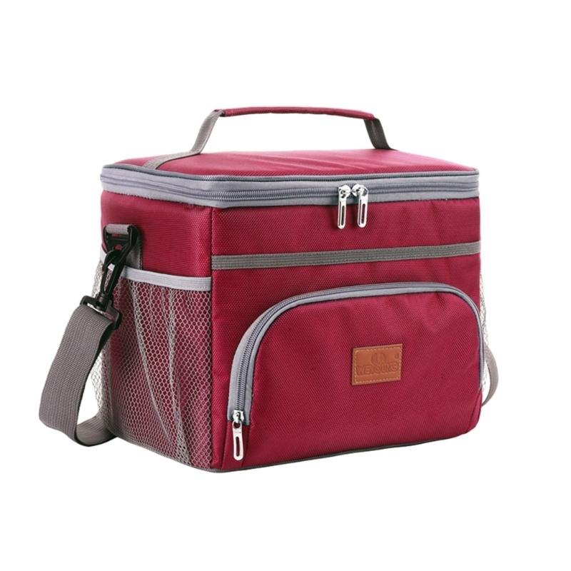 Portable Lunch Bag Insulated Bento Box for Women Men Reusable Lunch Box Dinner Container Large Capacity Handbag Food Bag