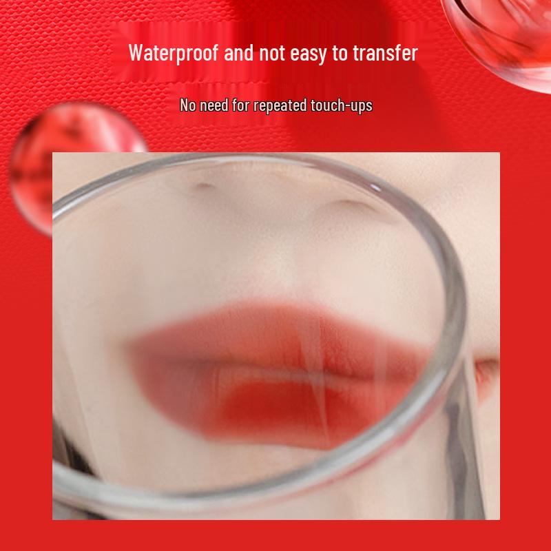 FLFZ Velvet Lipstick: Lightly Moisturizing, Long-lasting, Cup-resistant, Colorfast, and Adds a Whitening Touch.