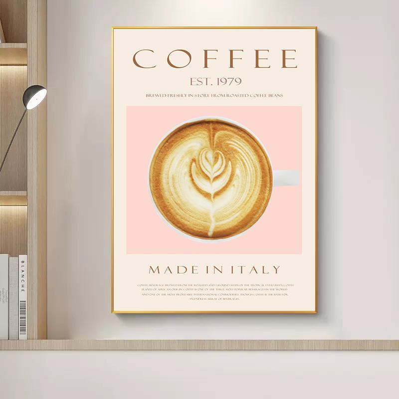 Delicious Food Sushi Pizza Coffee Print Nordic Wall Art Canvas Painting Poster For Kitchen Restaurant Home Decorative Picture