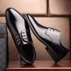 Men's Leather Shoes Lace Up Oxfords Spring Autumn Best Man Men's Business Formal Wear Casual Shoe Plus Size 47 Male Dress Shoes