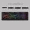 Three-Mode Wireless Bluetooth Mechanical Keyboard with Blue, Black, Red, and Silent Switches - Gaming and Office Use