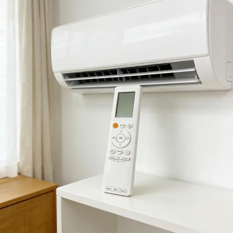 Intelligent Remote Control for RG10B(B) BGEF Air Conditioner Units with Energy Saving Mode Reducing Battery Consumption