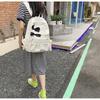 Japanese Cute Bow Backpack for Girls - Ideal for Middle and High School Students, Milk White Color, High Value