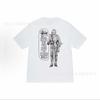 2025 new STU three standards complete spring and summer new tide brand classic cruise printed letters men and women with the same short sleeves