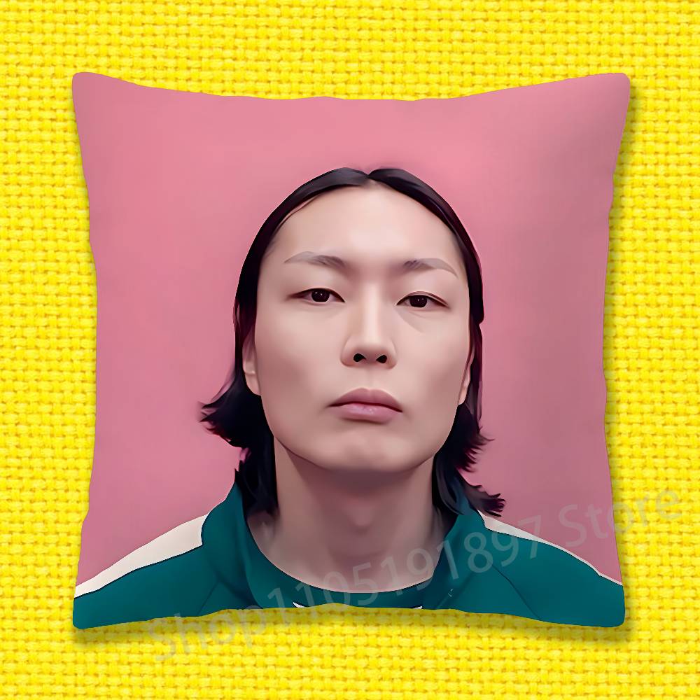 R-Roh Jae Won JaeWon Throw Pillow Case For 45x45cm 40x40cm 55x55cm 50x50cm 30x30cm Square Car Pillowcase Shell