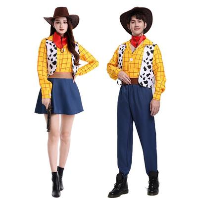 Halloweenské kostýmy Woodyho a Jessie z Příběhu hraček (Design 2020)