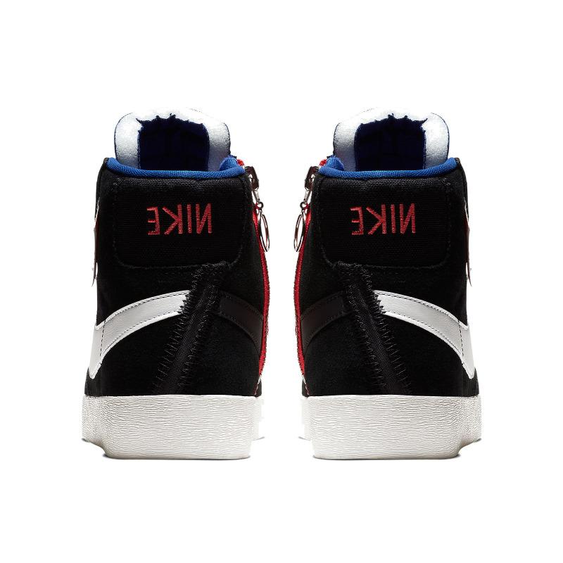 Nike Sneakers Damskie Blazer Mid Rebel XX Czarne Królewski Niebieski Buty Skateboardowe BQ4022-005
