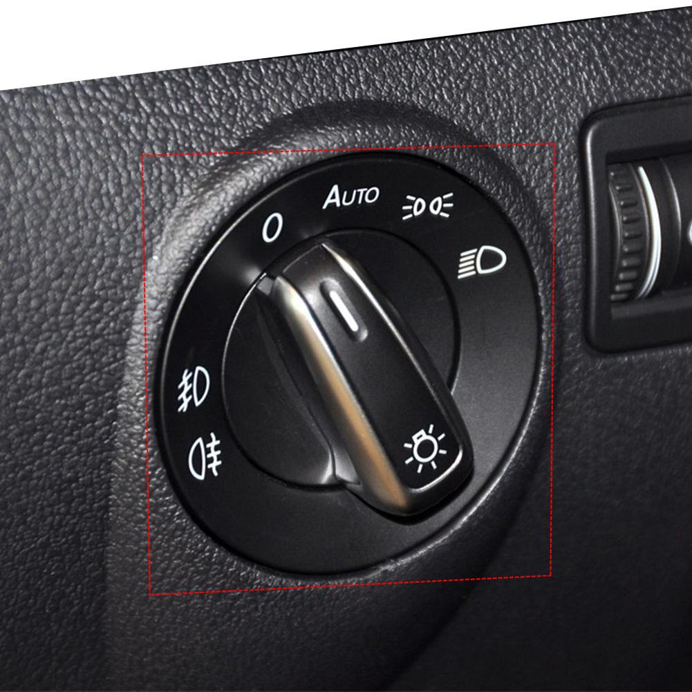 Car Headlight Control Switch Fog Lamp Knob Switch For VW AL Transporter T5 Polo Bora Golf MK4 Lupo Beetle Passat B5 Sharan