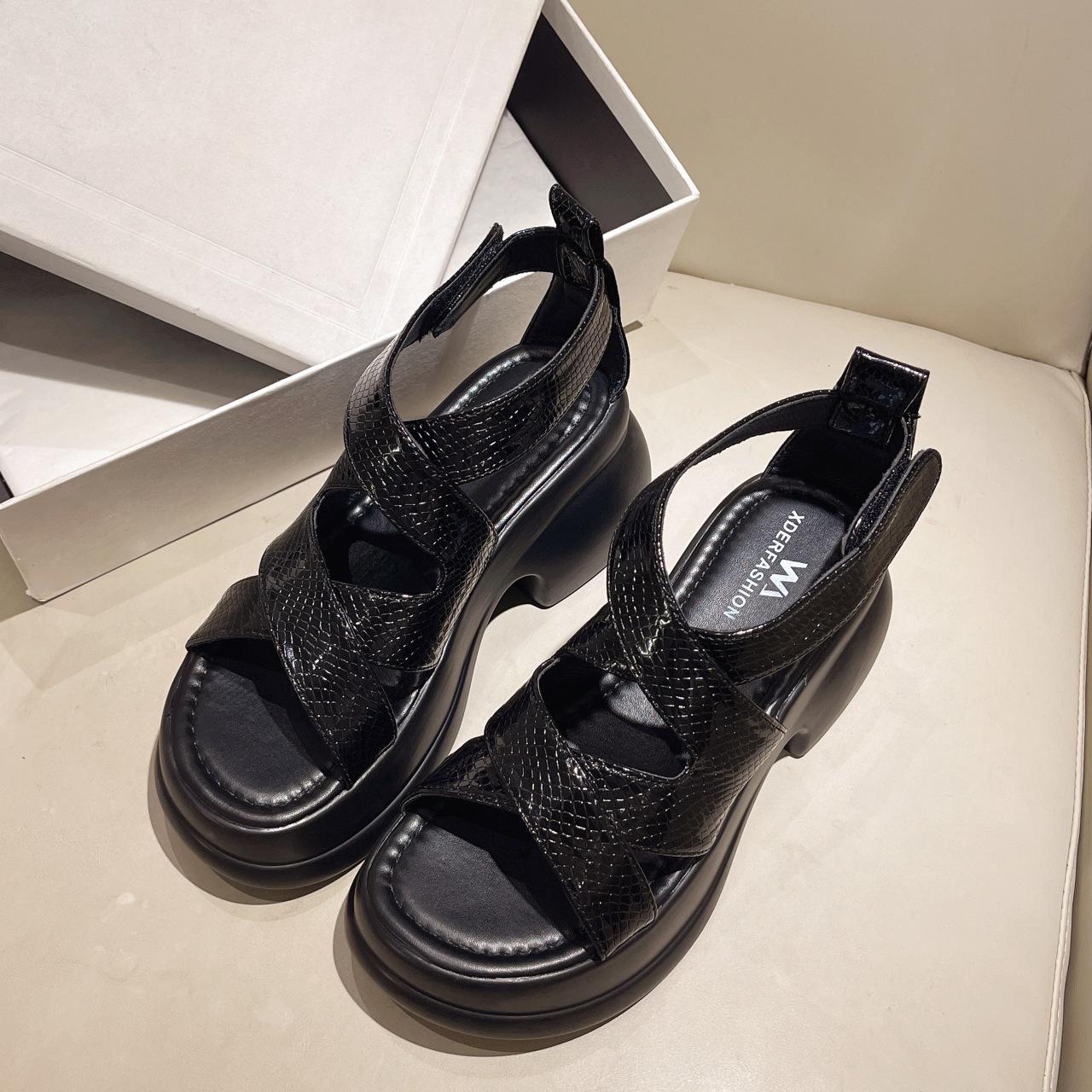 Пляжные сандалии Beachy Casual Toe Peep 39 чёрный