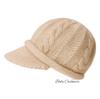 European and American 100% Pure Cashmere Knit Slouchy Hat - Warm & Versatile for Autumn and Winter
