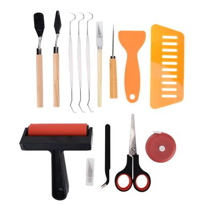 Weeding Tools 19 Complete Craft Vinyl Weeding Tools Set with Storage Box for Crafts Sewing